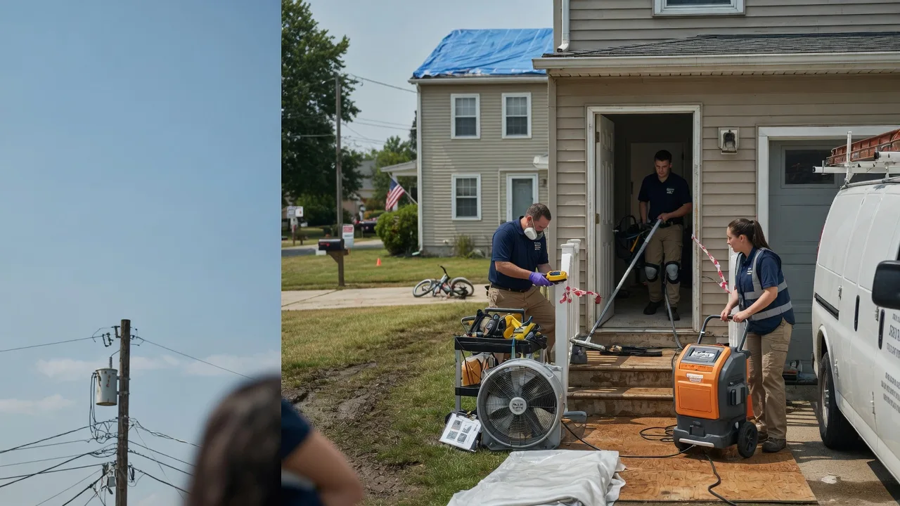 Water Damage Repair in Morton, IL near me
